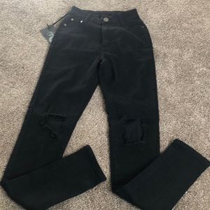 Brand new jeans with rips